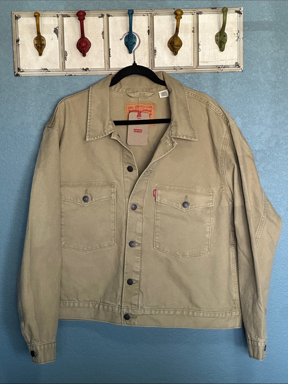 Levi's Men's Tan Lightweight Work Jacket